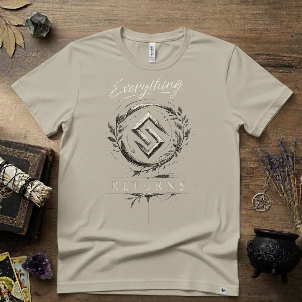 Jera Rune "Everything Returns" T-Shirt