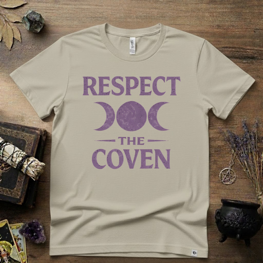 Witchy T-Shirt — "Respect the Coven"
