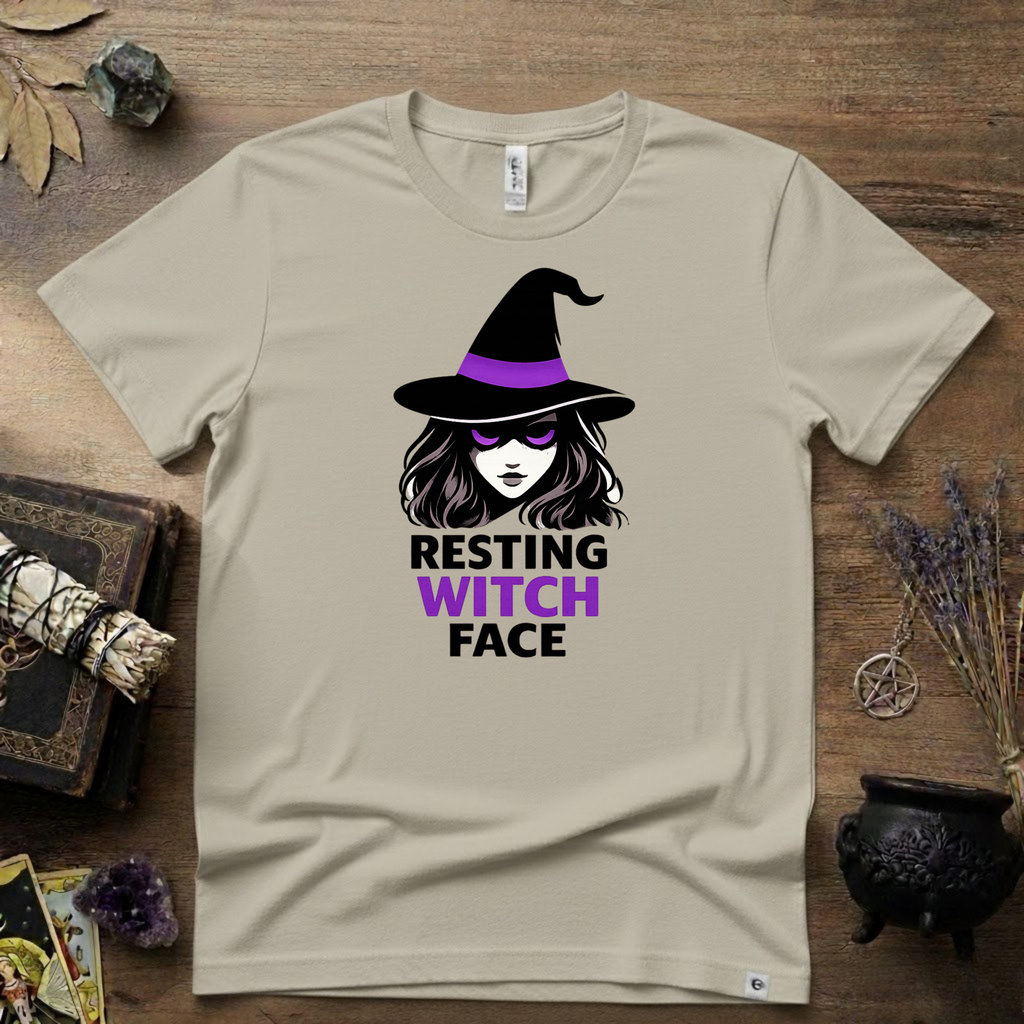 Witchy T-Shirt — "Resting Witch Face"