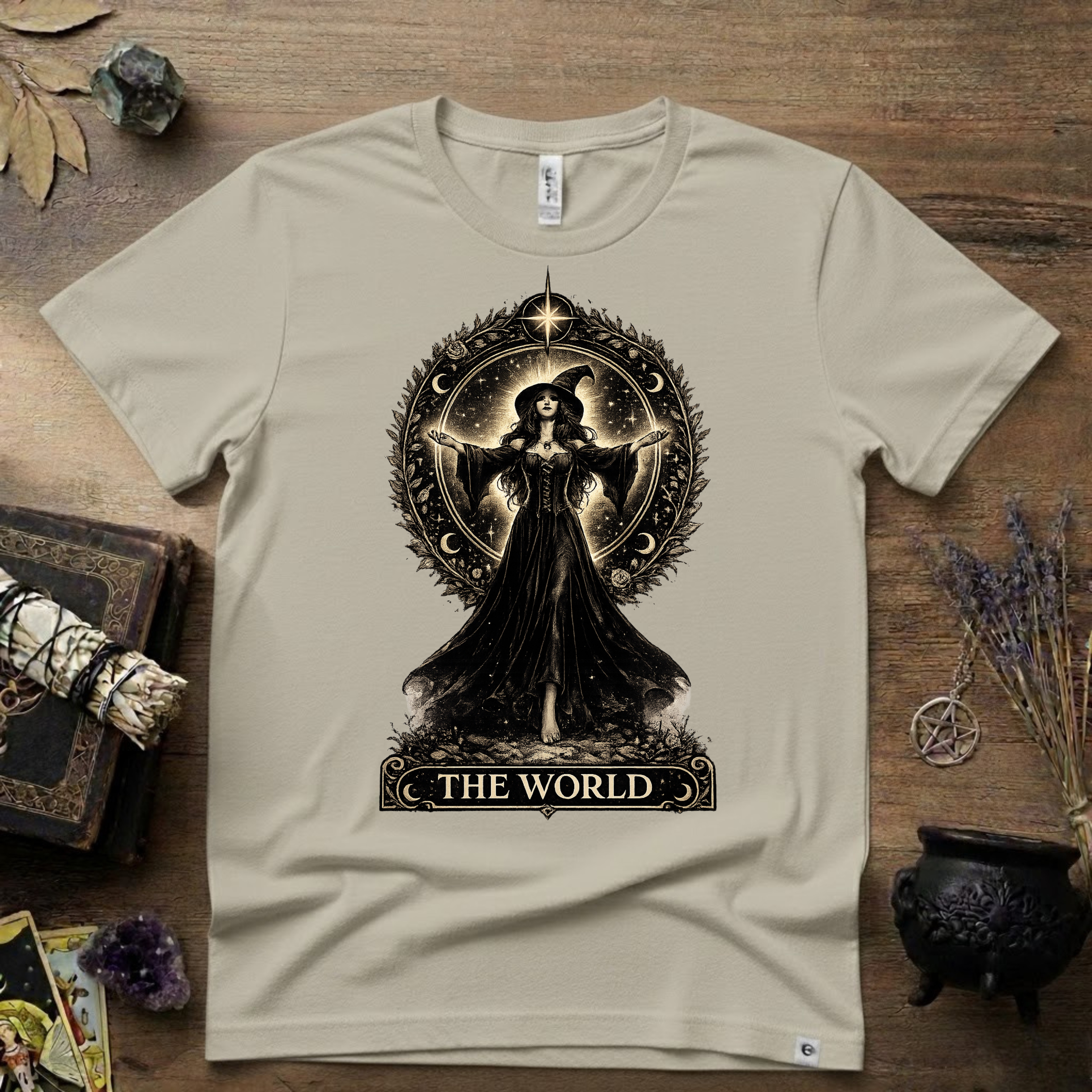 Tarot T-Shirt — The World