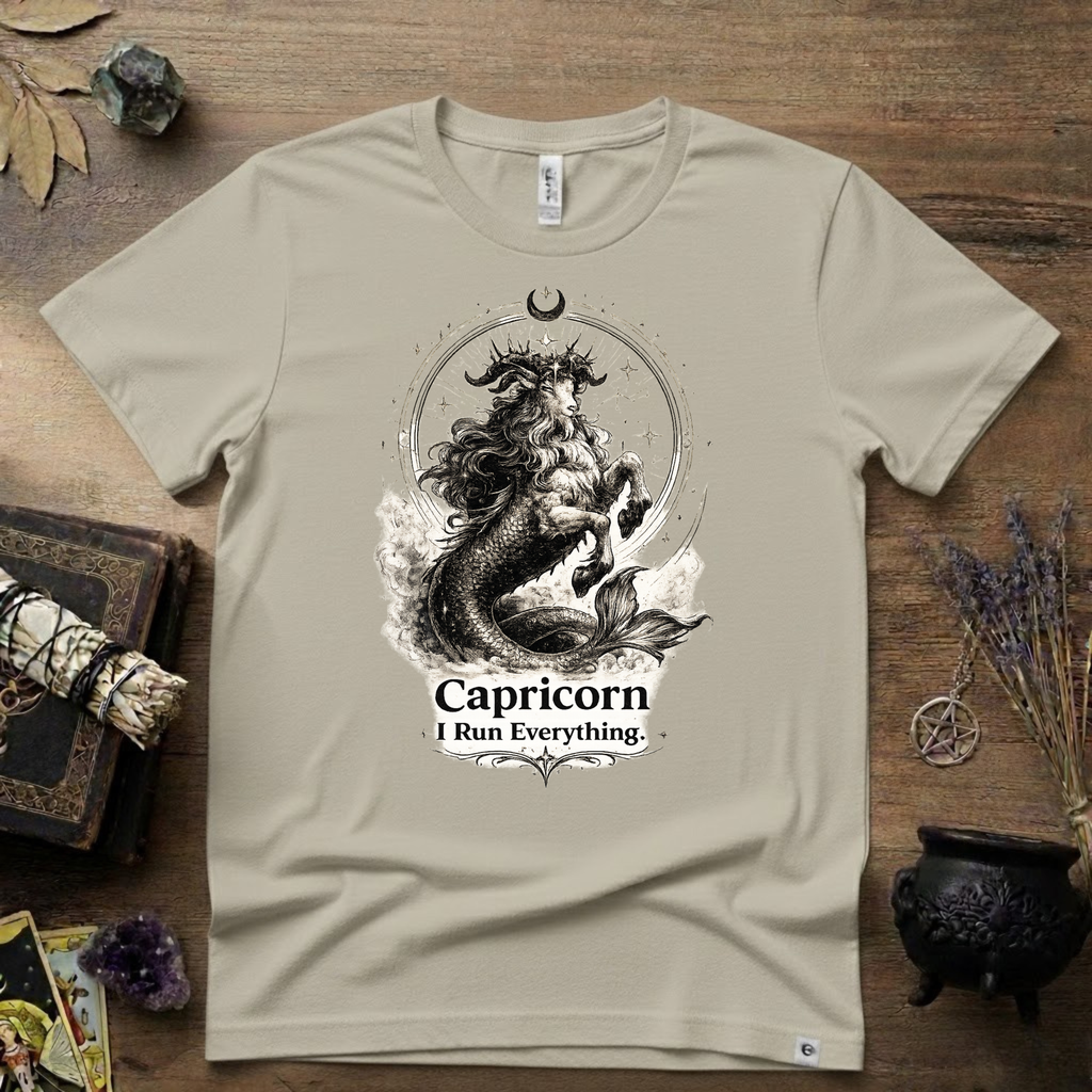 Capricorn "I Run Everything" Zodiac T-Shirt