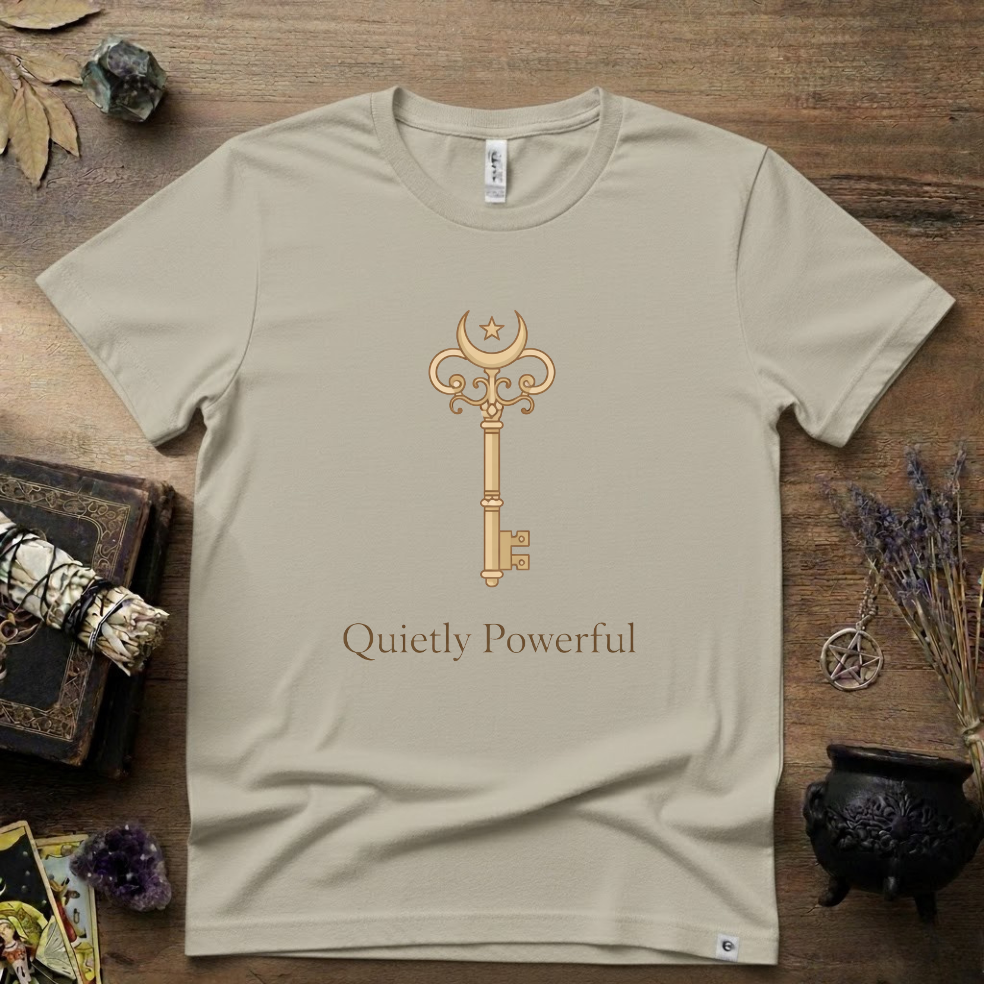 Witchy T-Shirt — "Quietly Powerful"
