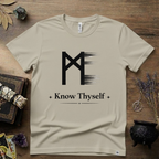 Mannaz Rune "Know Thyself" T-Shirt