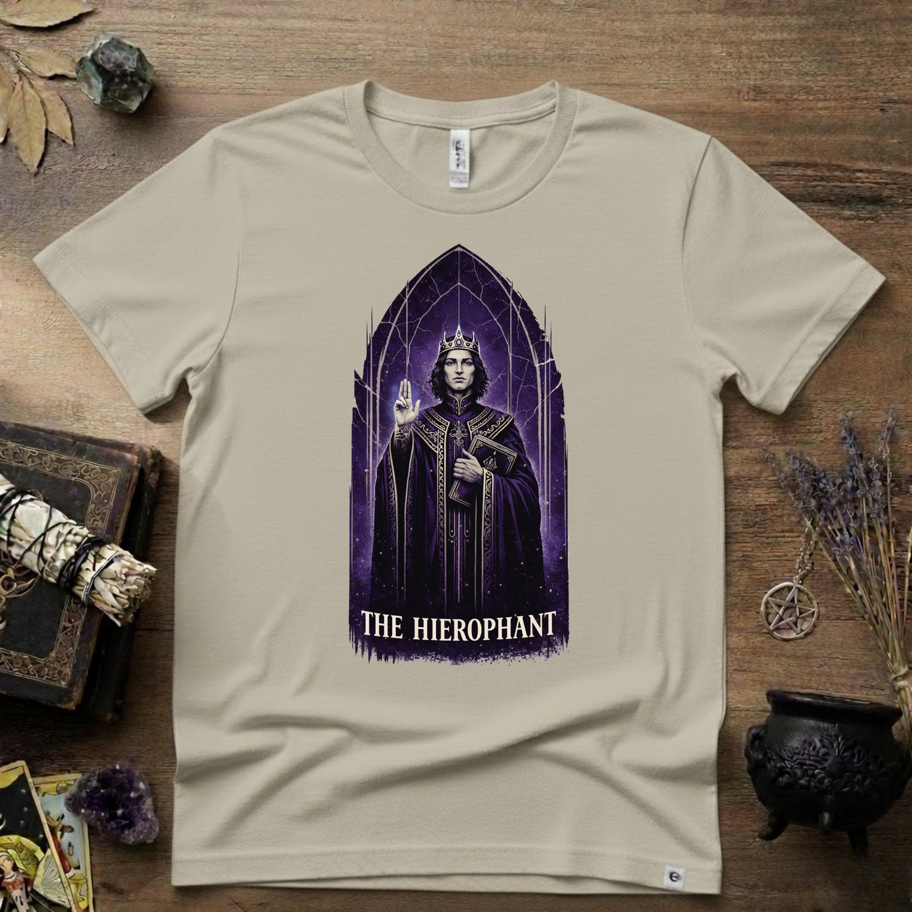 Tarot T-Shirt — The Hierophant