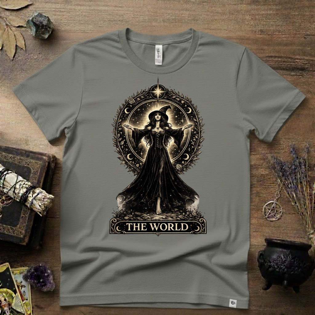 Tarot T-Shirt — The World