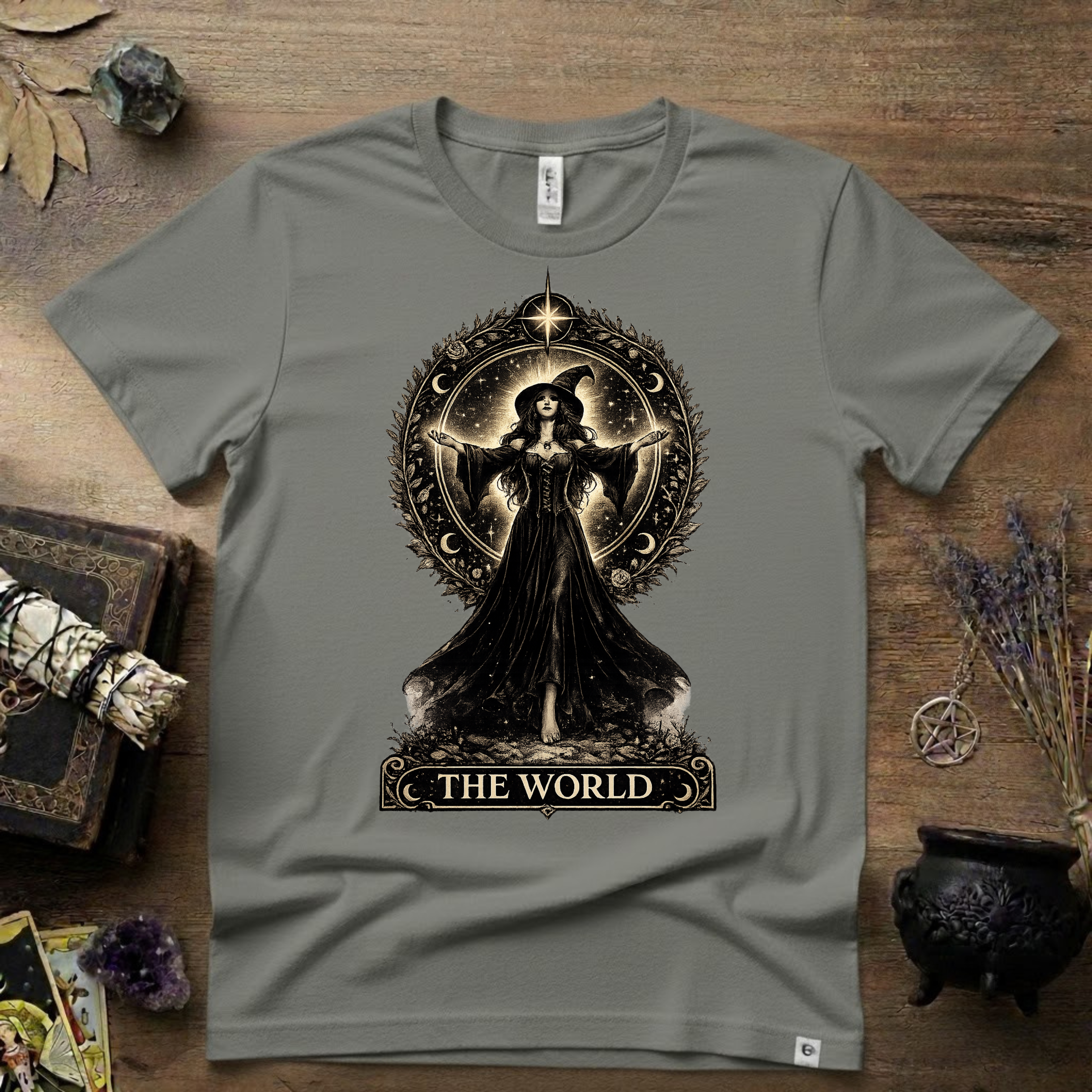 Tarot T-Shirt — The World