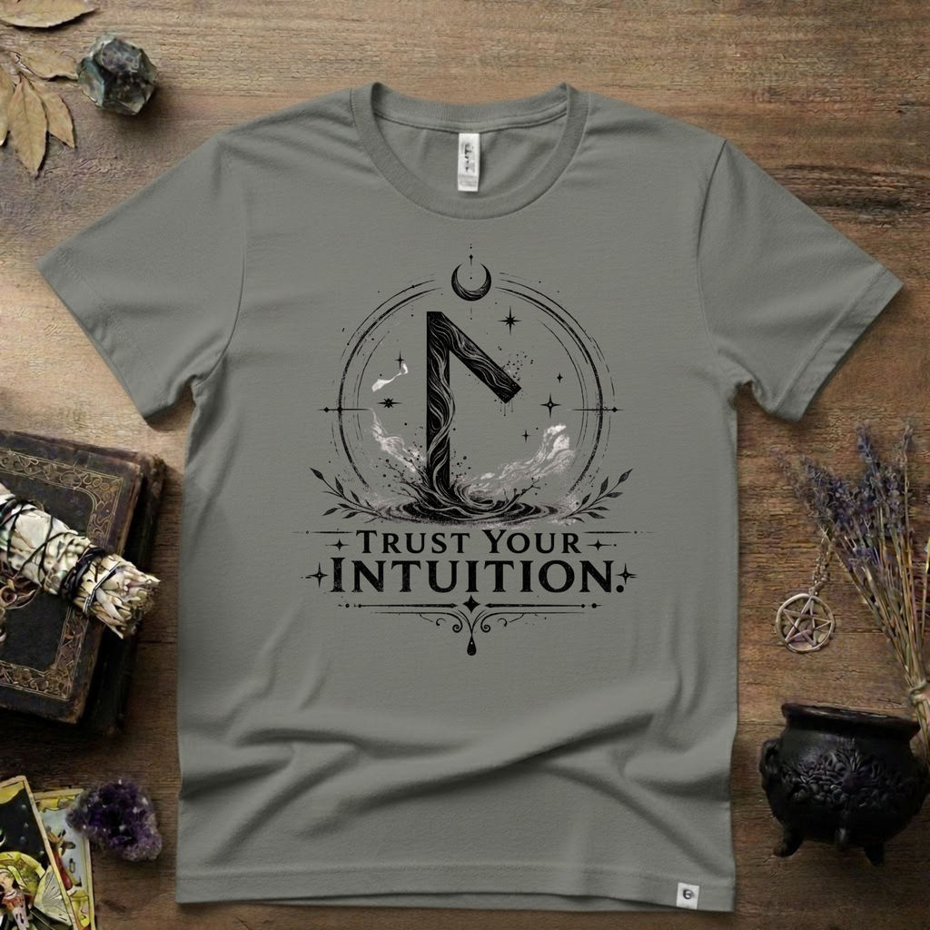 Laguz Rune "Trust Your Intuition" T-Shirt