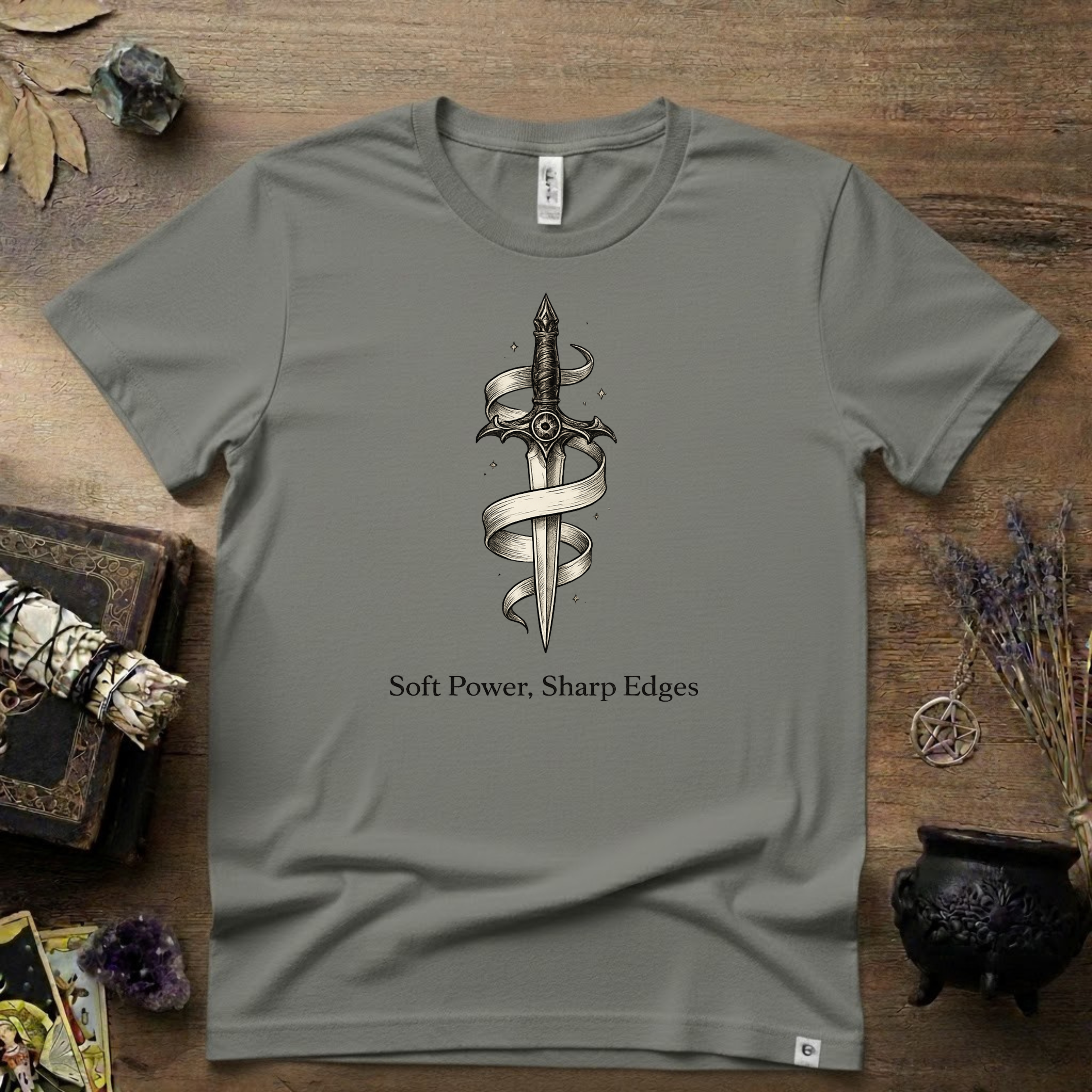 Witchy T-Shirt — Soft Power Sharp Edges