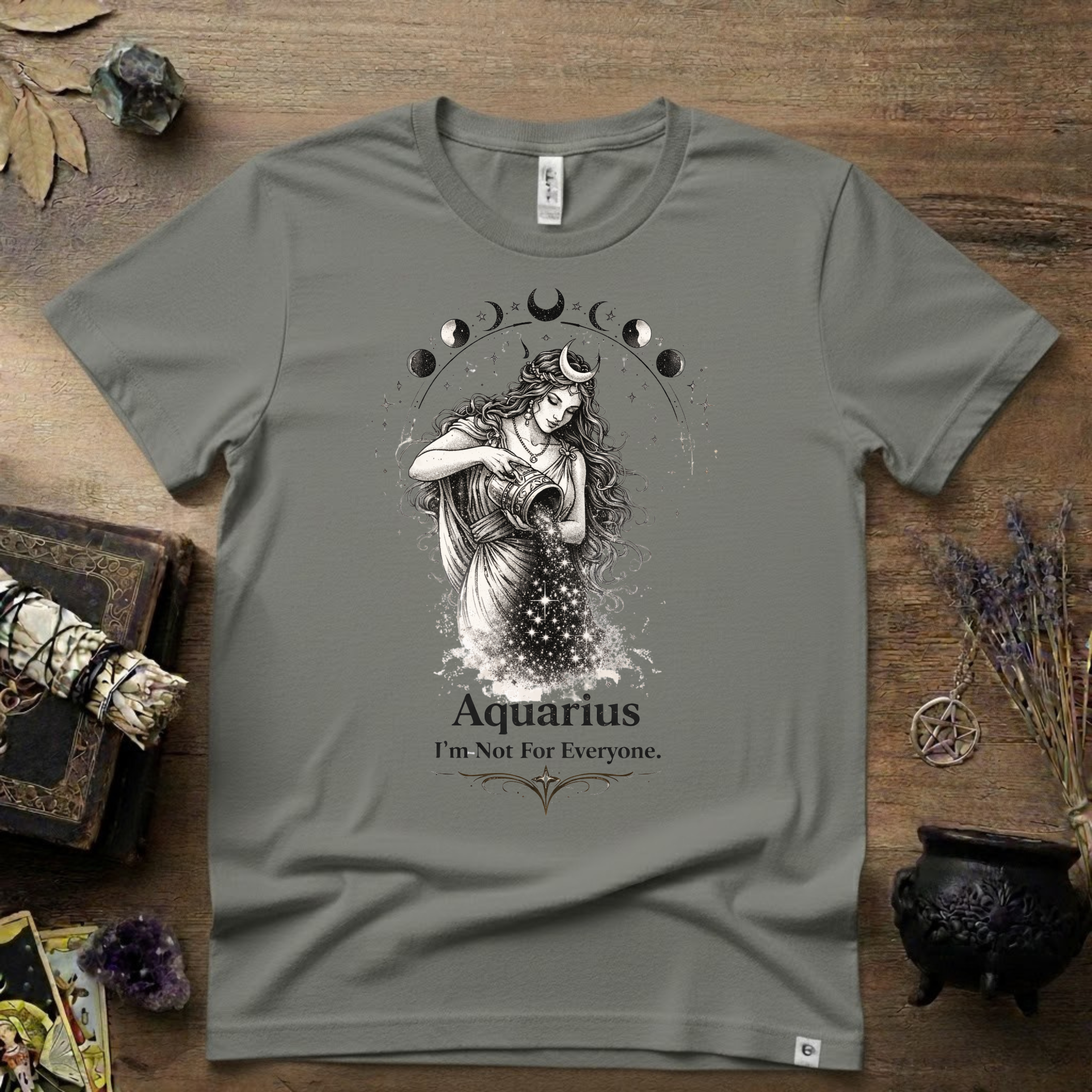 Aquarius 'I'm Not For Everyone' T-Shirt — Zodiac Horoscope Tee