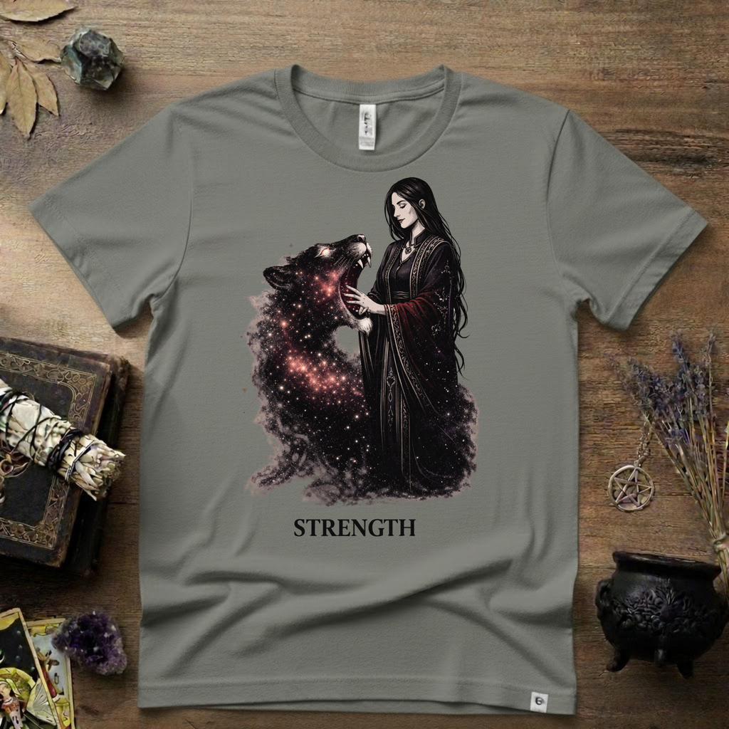 Tarot T-Shirt — Strength