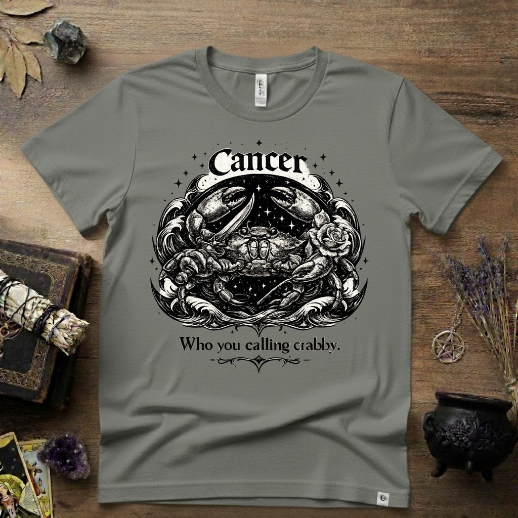 Cancer Zodiac 'Who You Callin' Crabby' T-Shirt