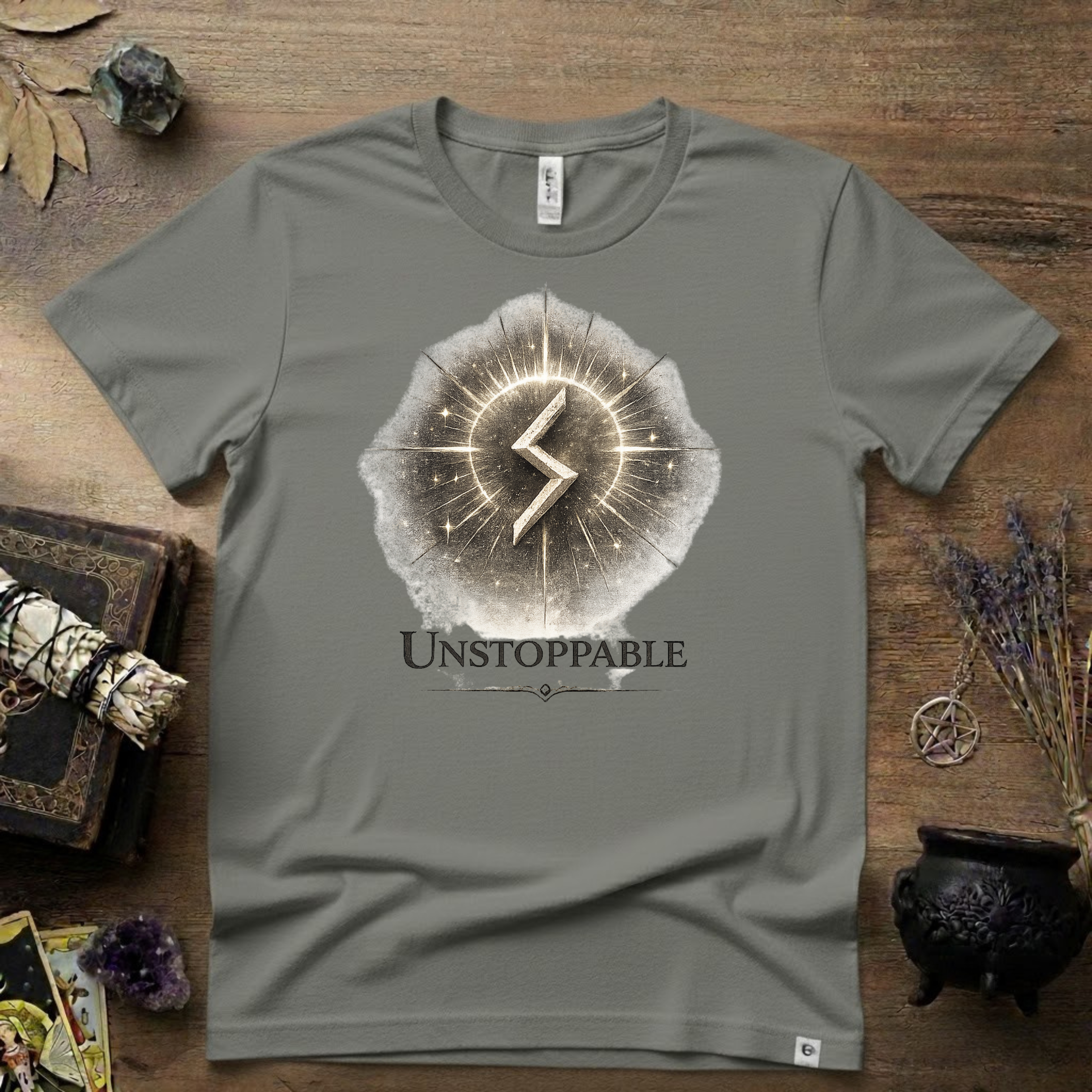 Sowilo Rune "Unstoppable" T-Shirt