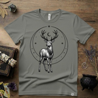 Stag Totem T-Shirt — Majestic Deer Graphic Tee