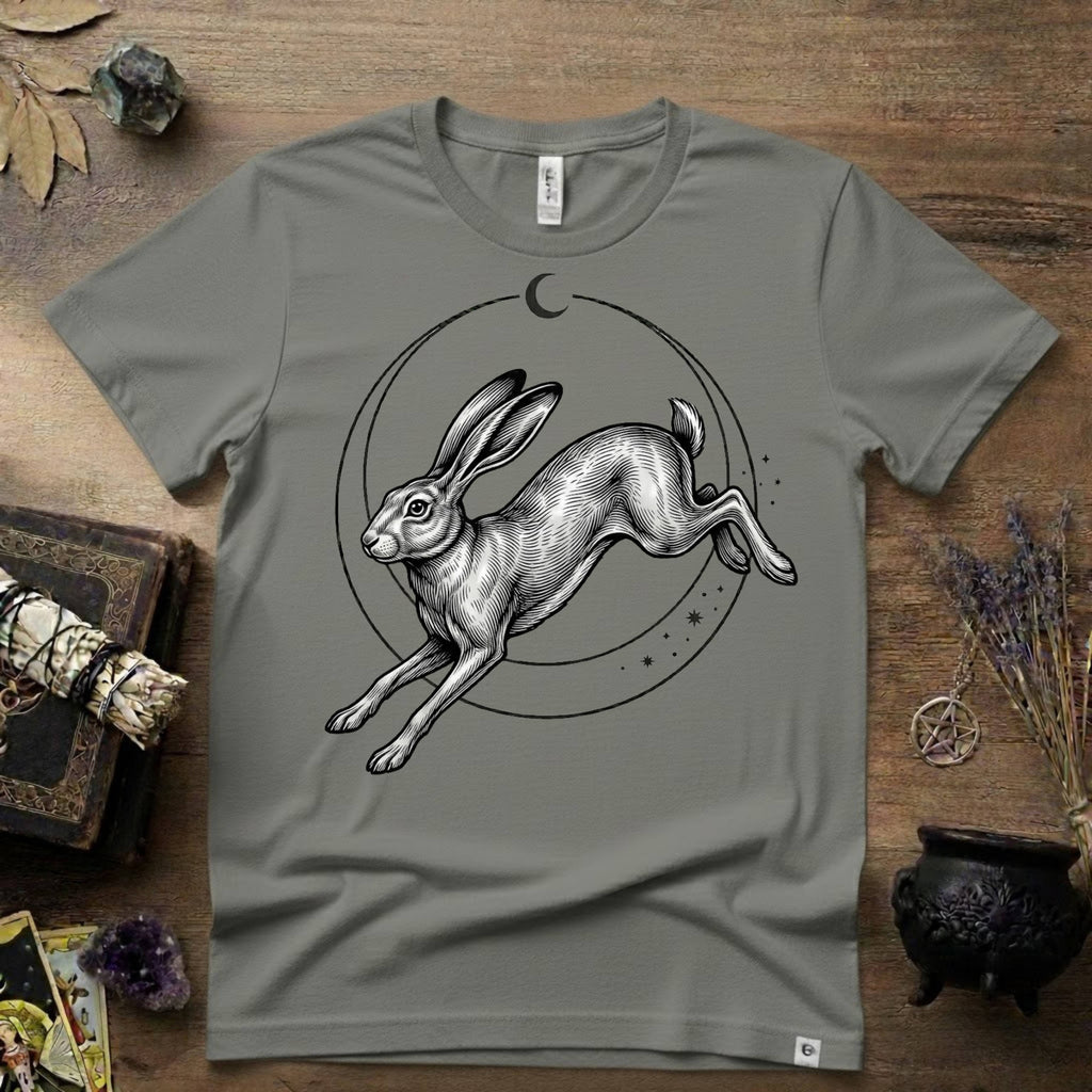 Rabbit Totem T-Shirt — Spiritual Animal Rabbit Tee for Nature Lovers