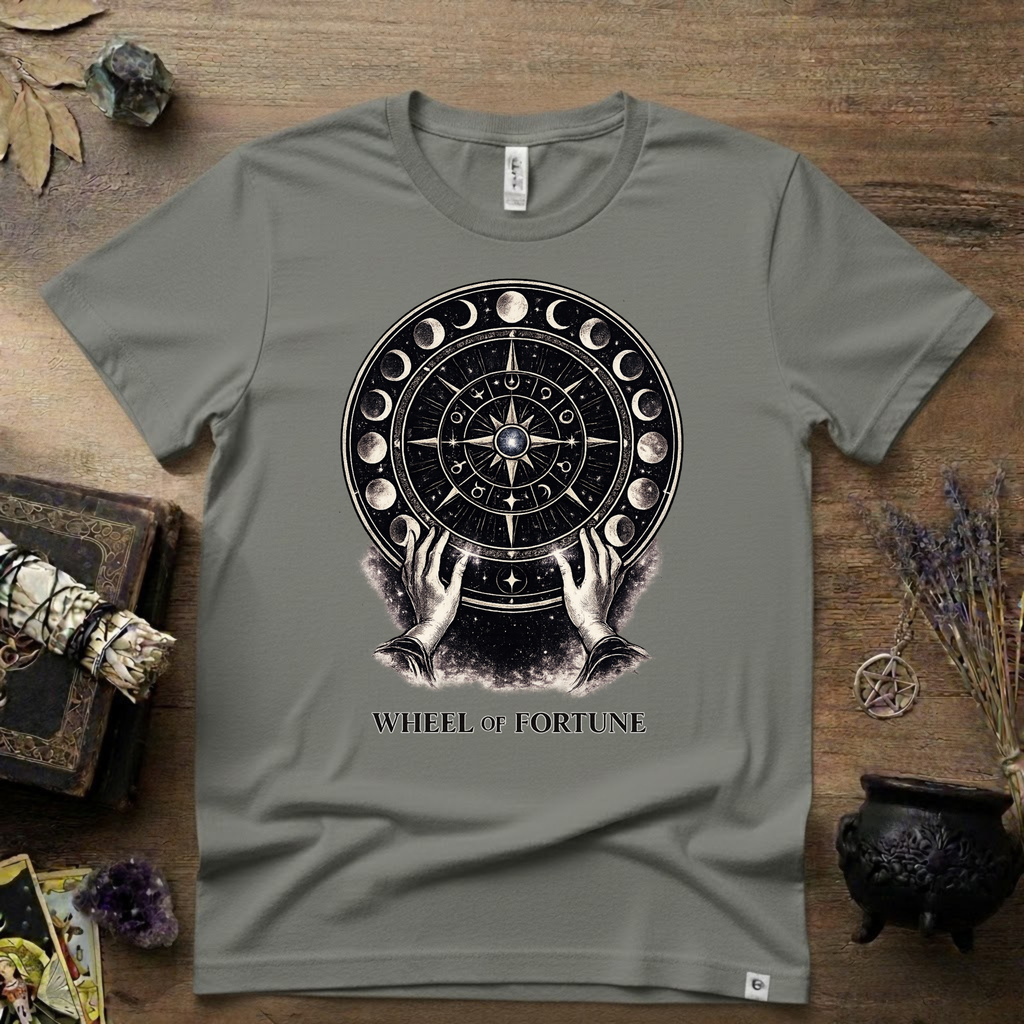Tarot T-Shirt — The Wheel of Fortune