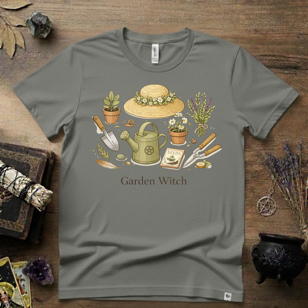 Garden Witch T-Shirt — Witchy Plant Magic Tee
