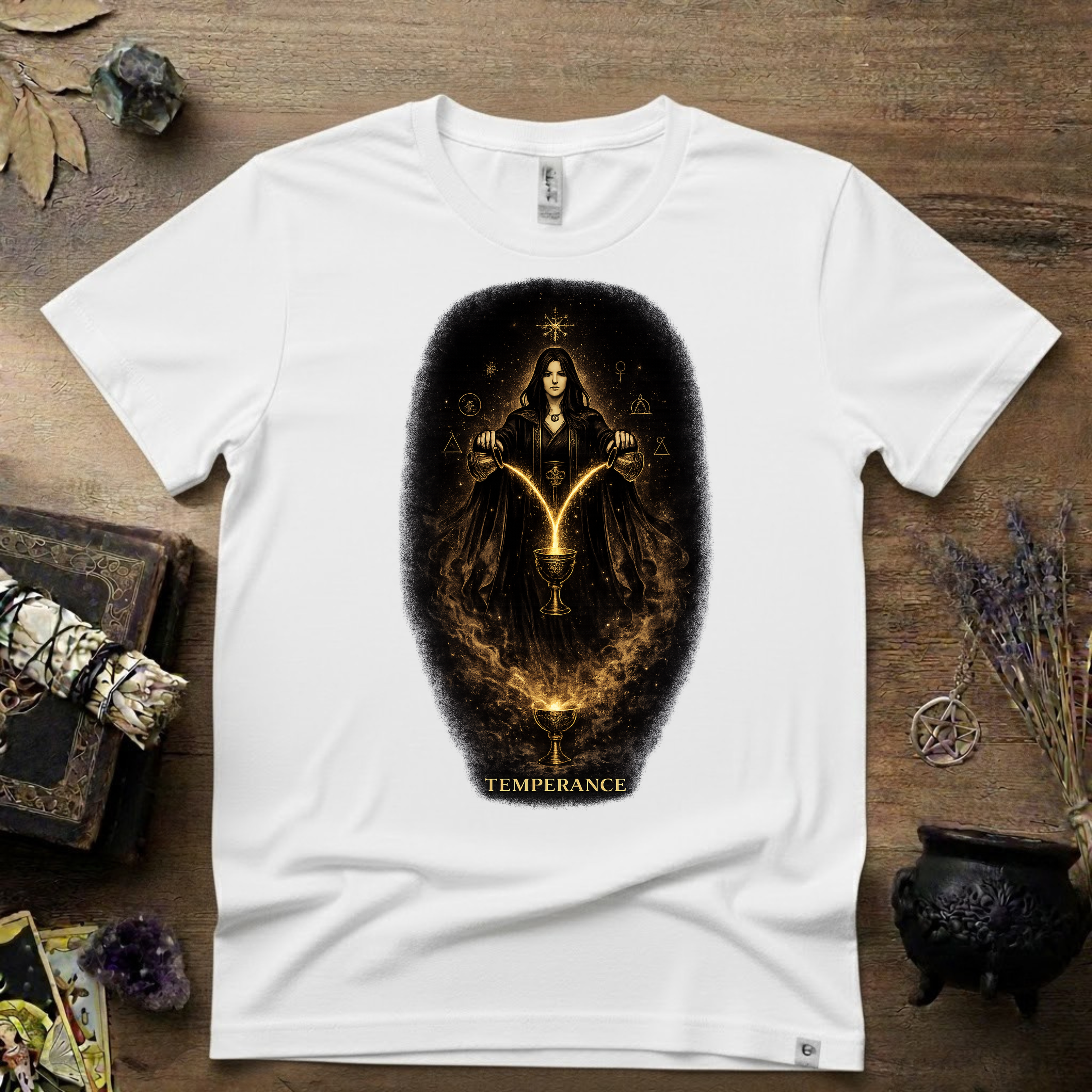 Tarot T-Shirt — Temperance
