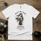 Aquarius 'I'm Not For Everyone' T-Shirt — Zodiac Horoscope Tee