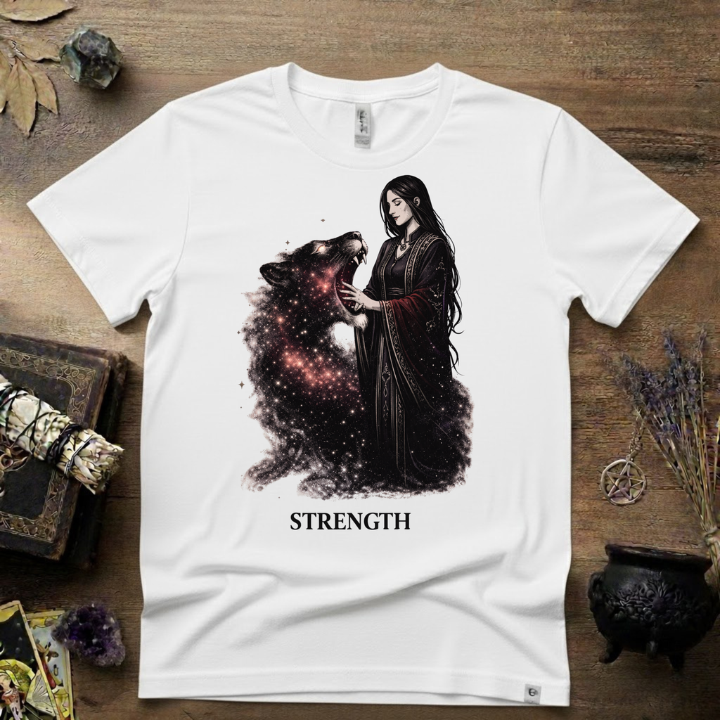 Tarot T-Shirt — Strength