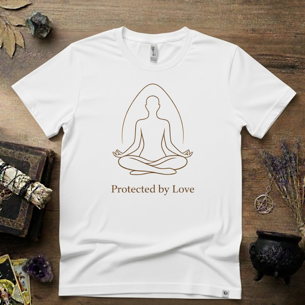 Witchy T-Shirt — "Protected by Love"