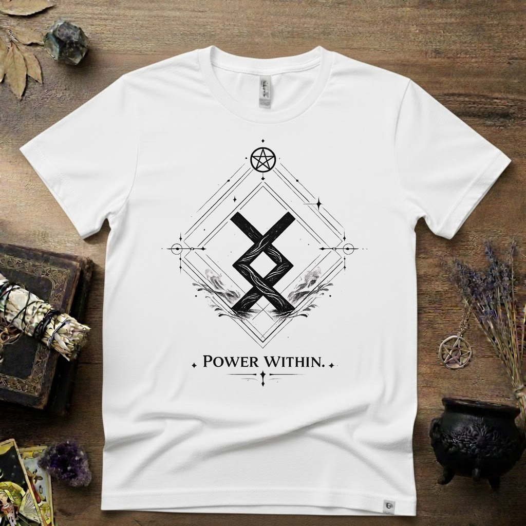 Ingwaz Rune 'Power Within' T‑Shirt