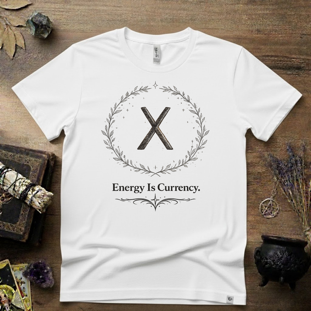 Energy Is Currency Gebo Rune T-Shirt