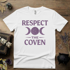 Witchy T-Shirt — "Respect the Coven"