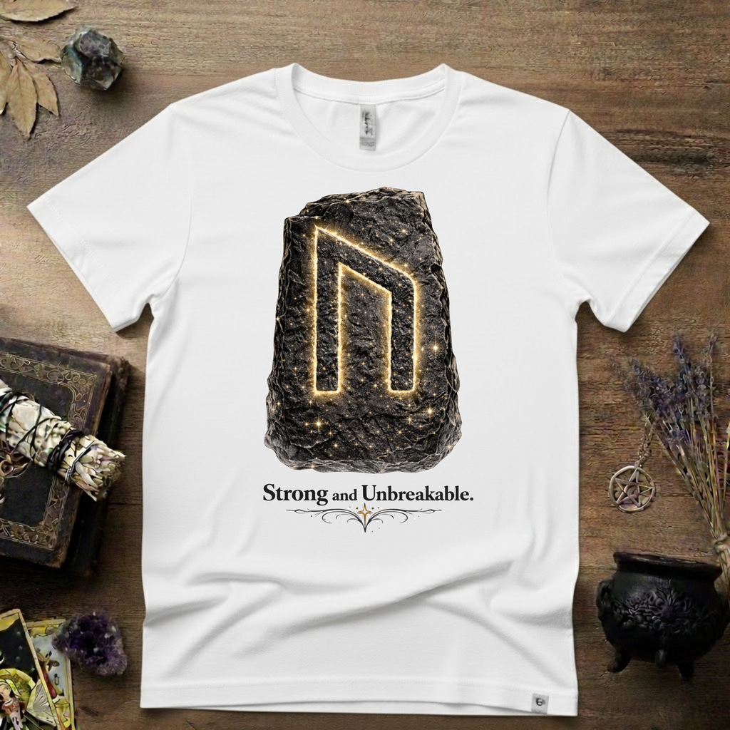 Uruz Rune 'Strong and Unbreakable' T-Shirt