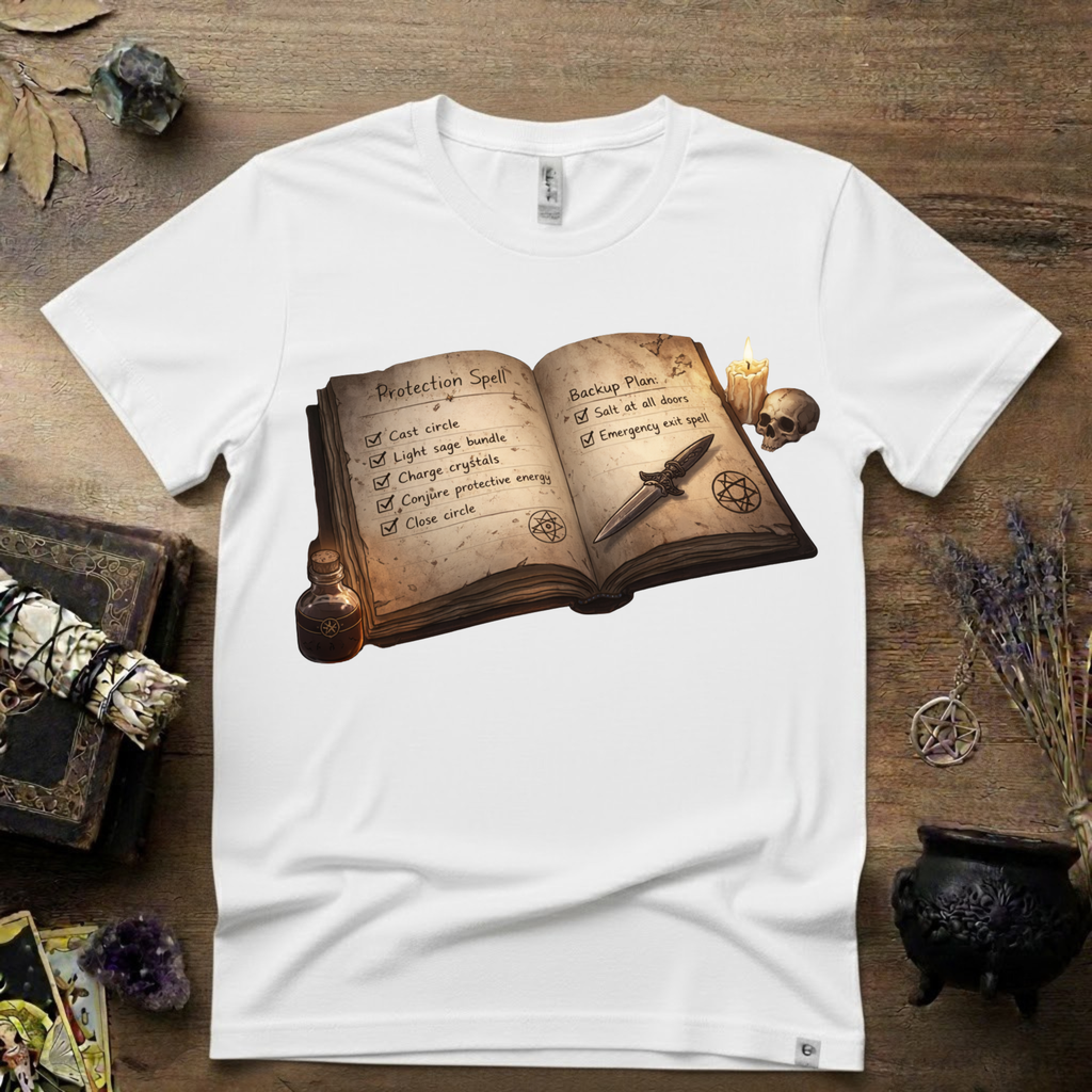 Witchy T-Shirt — Protection Spell