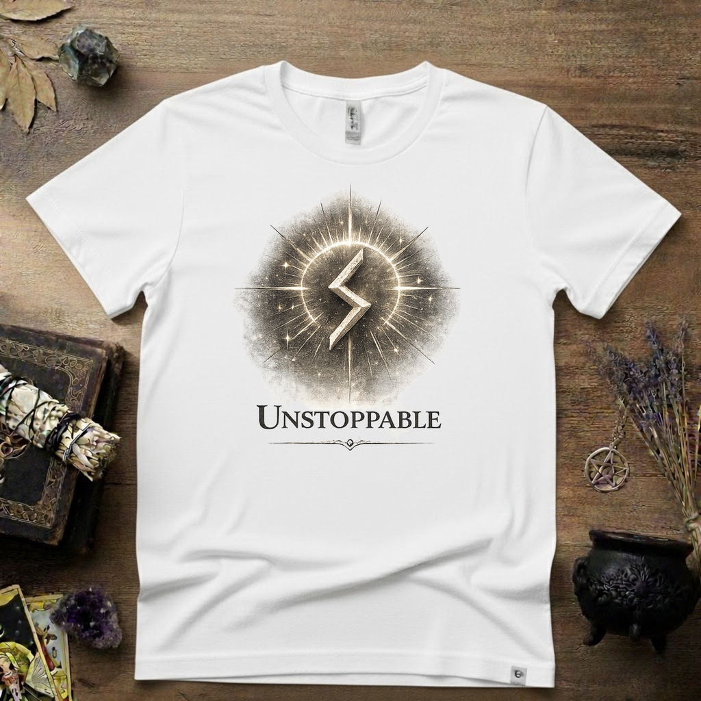 Sowilo Rune "Unstoppable" T-Shirt