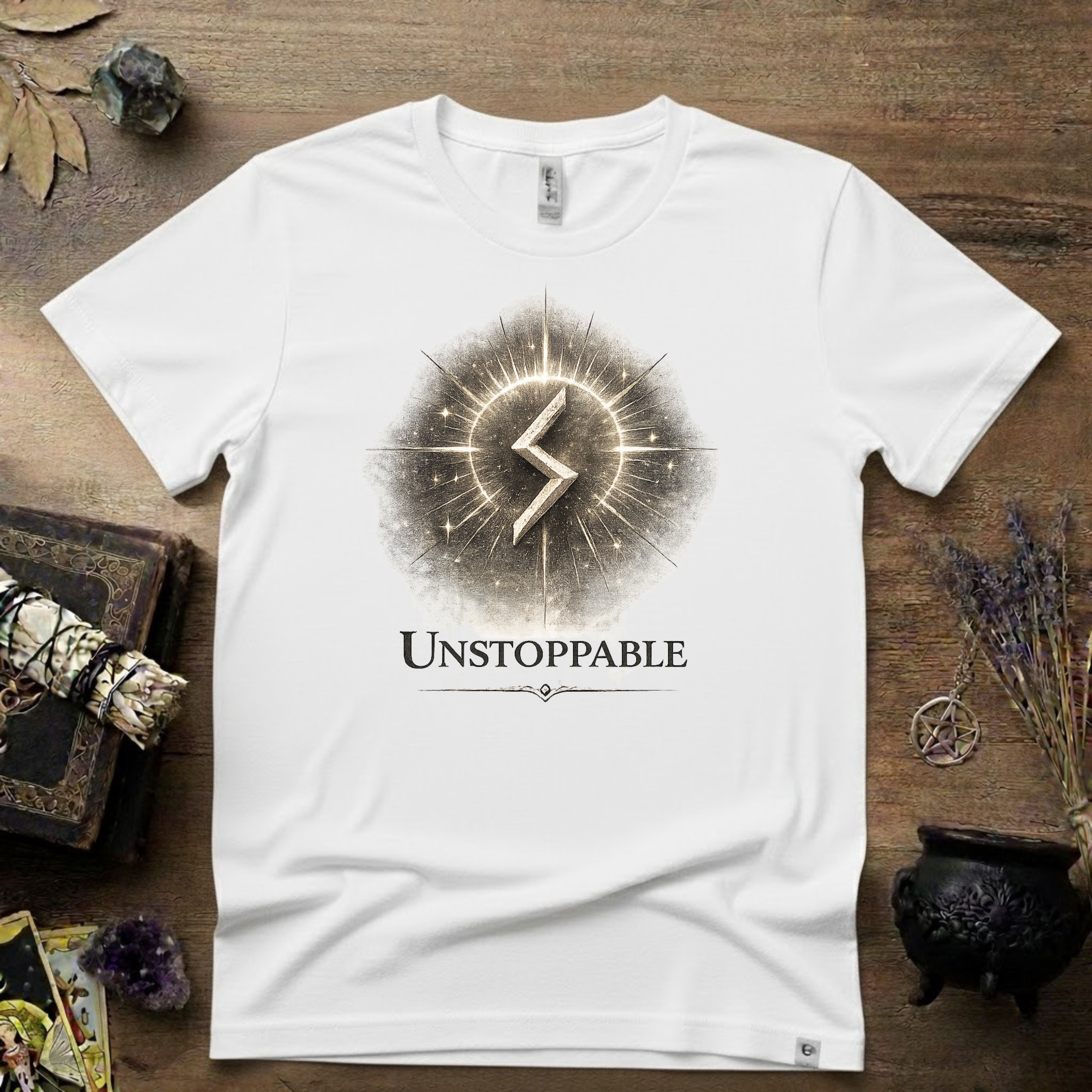 Sowilo Rune "Unstoppable" T-Shirt
