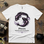 Pisces Zodiac T-Shirt — “Well of Course I'm Psychic” Horoscope Tee
