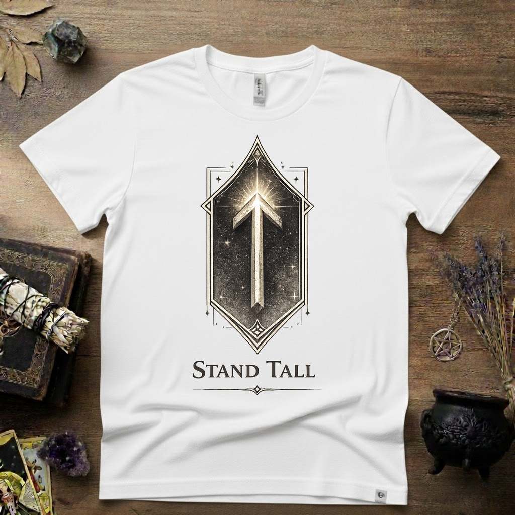 Tiwaz Rune 'Stand Tall' T-Shirt