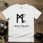 Mannaz Rune "Know Thyself" T-Shirt
