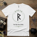 Raidho Rune 'On My Own Path' T-Shirt